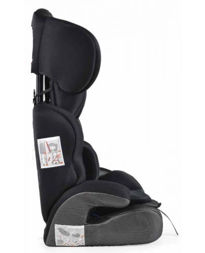Столче за кола Cangaroo - Deluxe 9-36 kg, черно - 6