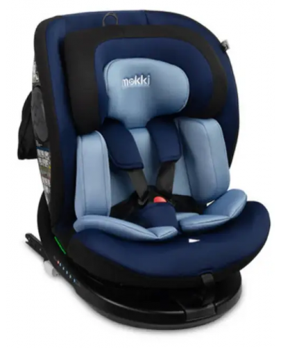 Столче за кола Caretero - Mokki, i-Size, IsoFix, 40-150 cm, Navy  - 1