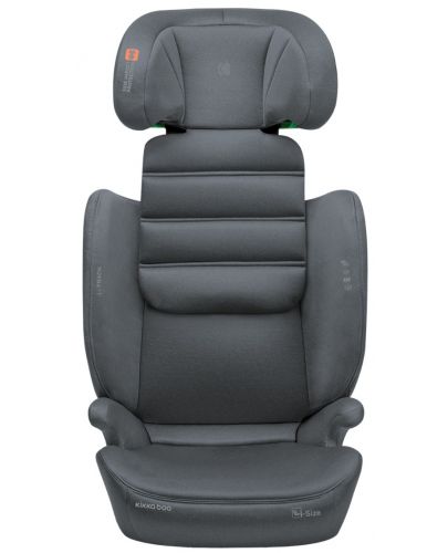 Столче за кола KikkaBoo - i-Track, i-Size, 100-150 cm, тъмносиво - 4