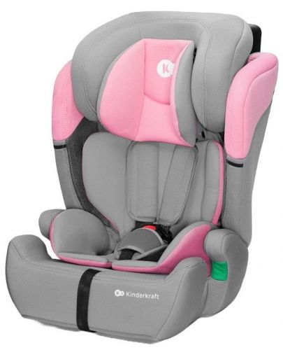 Стол за кола KinderKraft - Comfort Up, I-Size, 75-150 cm, розово - 1