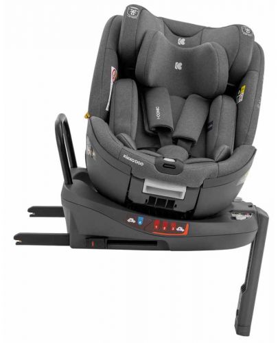 Столче за кола KikkaBoo - i-Conic, i-Size, 40-150 cm, Dark Grey - 8