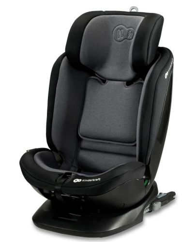 Стол за кола Kinderkraft - Xpedition 2, i-Size 360°, 40-150 cm, черен - 3