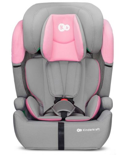 Стол за кола KinderKraft - Comfort Up, I-Size, 75-150 cm, розово - 3