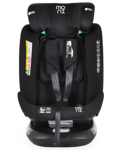 Столче за кола Moni - Serengeti, IsoFix, I-Size, 40-150 cm, черено - 7