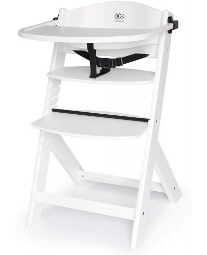 Столче за хранене KinderKraft - Enock, бяло - 1