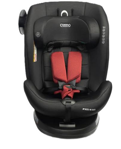 Столче за кола Caretero - Commo, IsoFix, i-Size, 40-150 cm, Burgundy - 4