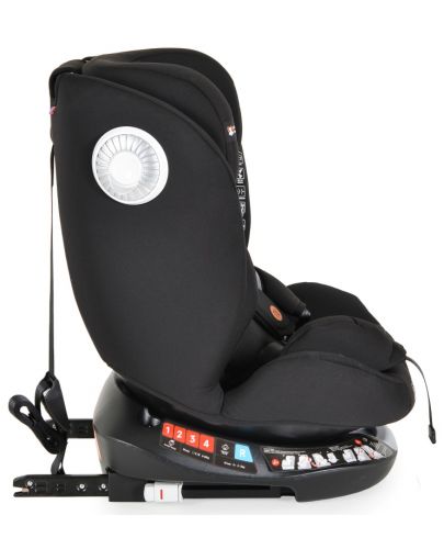 Стол за кола Moni - Nitro, IsoFix, i-Size, 40-150 cm, черен - 5