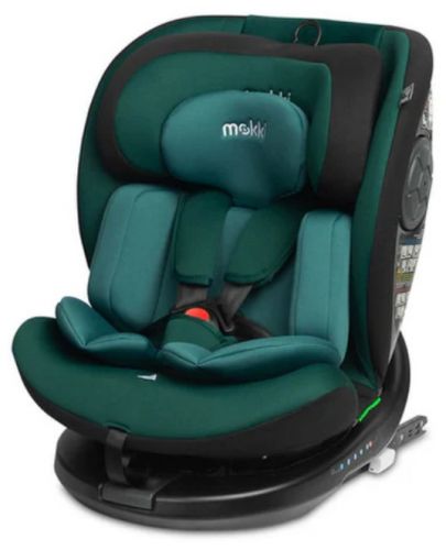 Столче за кола Caretero - Mokki, i-Size, IsoFix, 40-150 cm, Emerald - 3