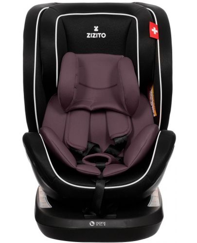 Столче за кола Isofix Zizito - Amadeo, 0-36 kg, сиво - 1