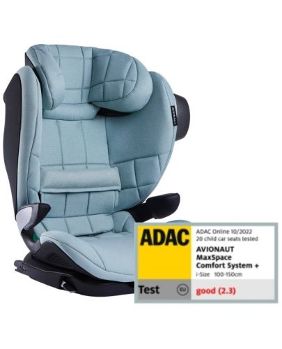 Столче за кола Avionaut - MaxSpace Comfort +, i-Size, IsoFix, 100-150 cm, Mint - 5