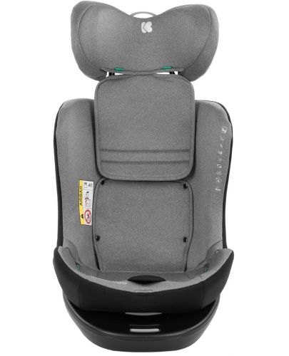 Стол за кола KikkaBoo - i-Safe i-Size, 40-150 cm, Light Grey - 8
