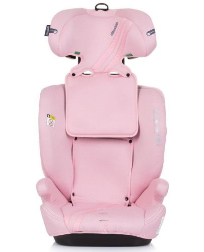 Столче за кола Chipolino - Icon, I-size, 76-150 cm, фламинго - 4
