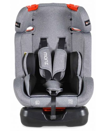 Столче за кола Moni - Dragon, 0-36 kg, сиво - 2