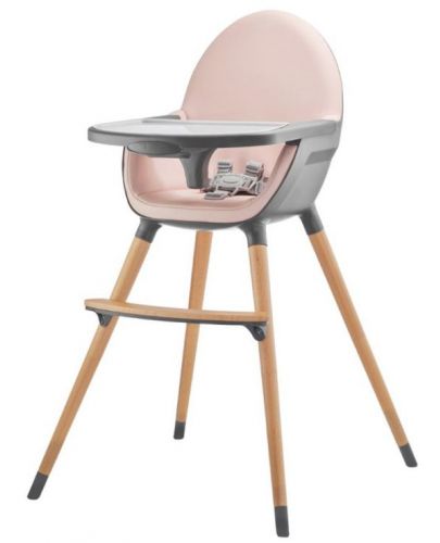Столче за хранене 2 в 1 KinderKraft - Fini, розово - 1