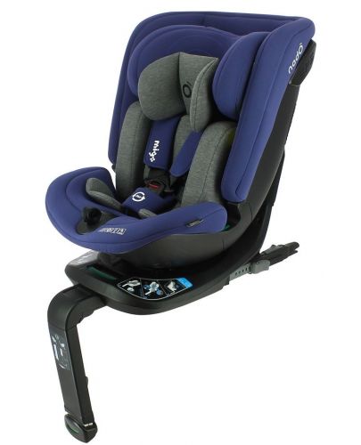 Столче за кола Nado - 012, IsoFix, i-Size, 40-145 cm, Blue Stone - 1