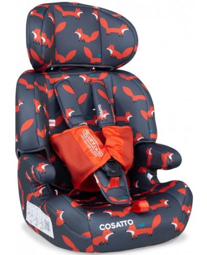 Столче за кола Cosatto - Zoomi, 9-36 kg, Charcoal Mister Fox - 3
