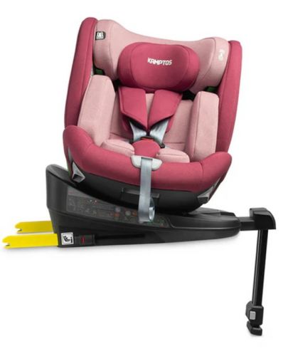 Столче за кола Caretero - Kamptos, IsoFix, i-Size, 40-150 cm, Dirty Pink - 8