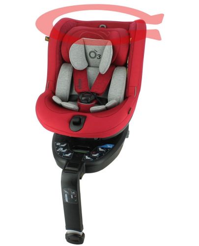 Столче за кола Nado - 03, IsoFix, i-Size, 40-105 cm, Red - 3