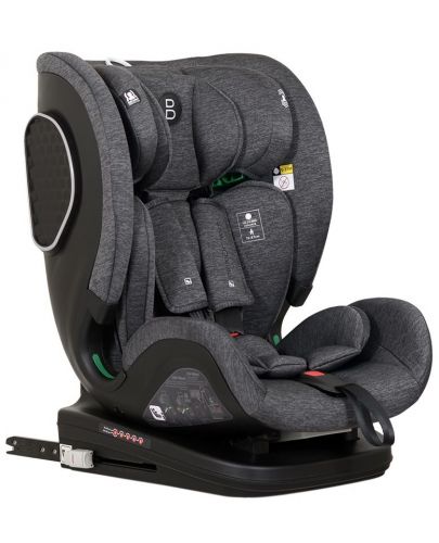 Столче за кола Belletti - Explorer, IsoFix, i-Size, 76-150 cm, Grey - 1