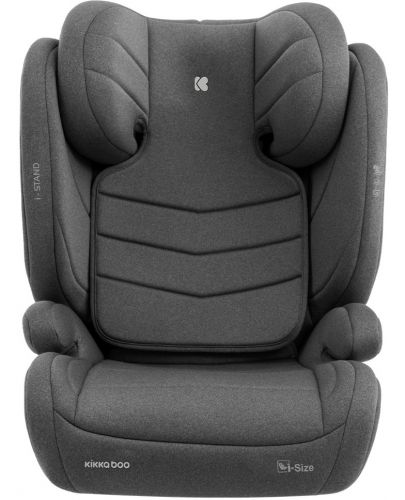 Столче за кола KikkaBoo - i-Stand, i-Size, 100-150 cm, Dark Grey - 2