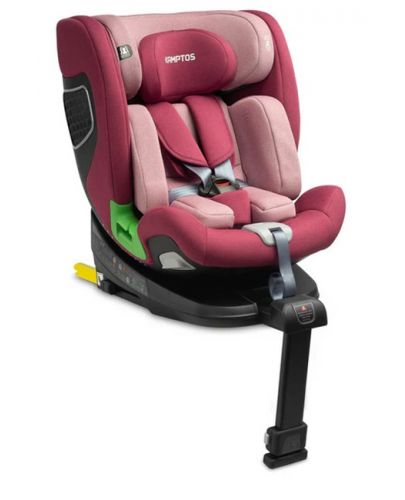 Столче за кола Caretero - Kamptos, IsoFix, i-Size, 40-150 cm, Dirty Pink - 1