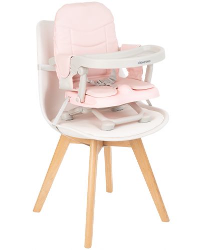 Повдигащ стол за хранене Kikka Boo - Pappo, Pink - 6
