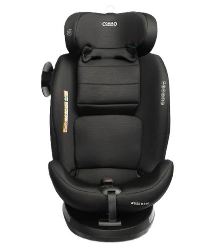 Столче за кола Caretero - Commo, IsoFix, i-Size, 40-150 cm, Burgundy - 5