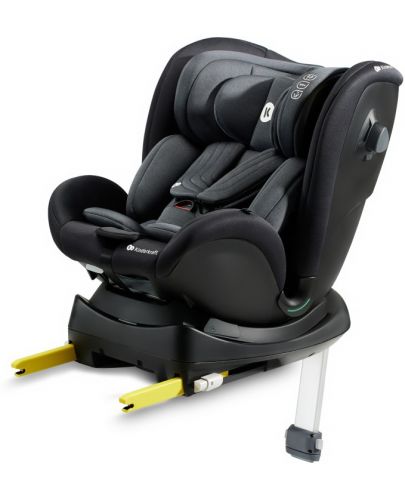 Столче за кола KinderKraft - XRIDER i-Size, 40-125 cm, Black - 1