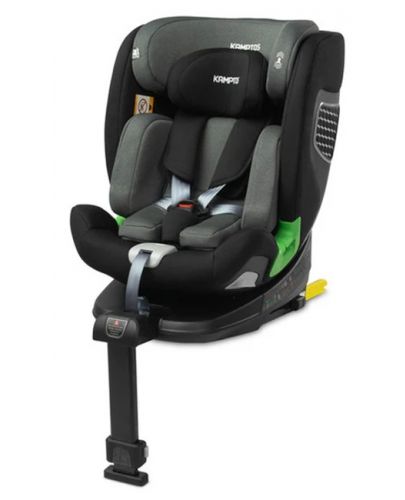 Столче за кола Caretero - Kamptos, IsoFix, i-Size, 40-150 cm, Grey - 2