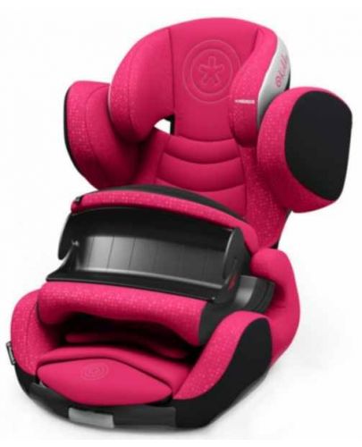 Столче за кола Kiddy - Phoenixfix 3, 9-18 kg, Berry Pink - 1
