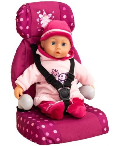 Столче за кола за кукла Bayer Deluxe - 1
