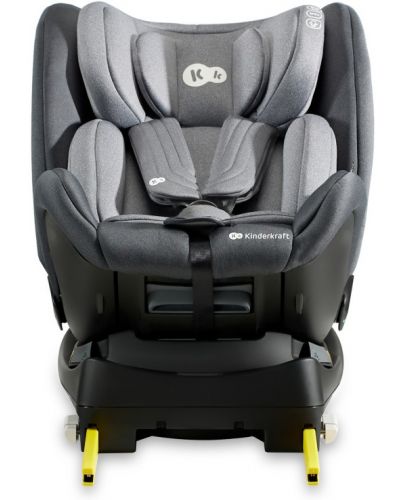 Столче за кола KinderKraft - XRIDER i-Size, 40-125 cm, Grey - 2