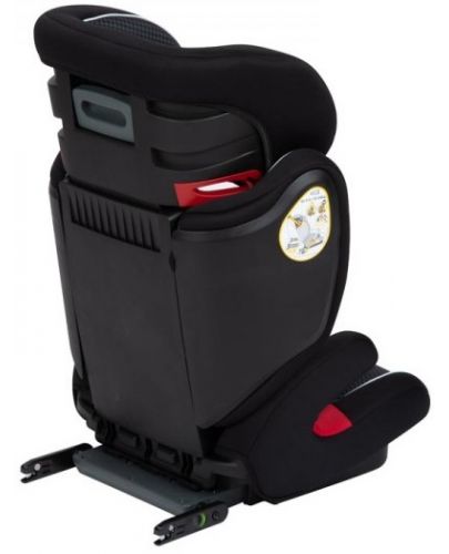 Стол за кола Bebe Confort - RoadFix, 15-36 kg, с IsoFix, Pixel black - 5