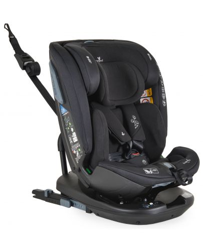 Стол за кола Cangaroo - Gravity, 360°, i-Size, с IsoFix , 40-150 cm, черен - 1