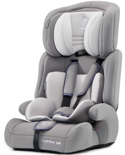 Столче за кола KinderKraft - Comfort Up, 9-36 kg, Сиво - 4