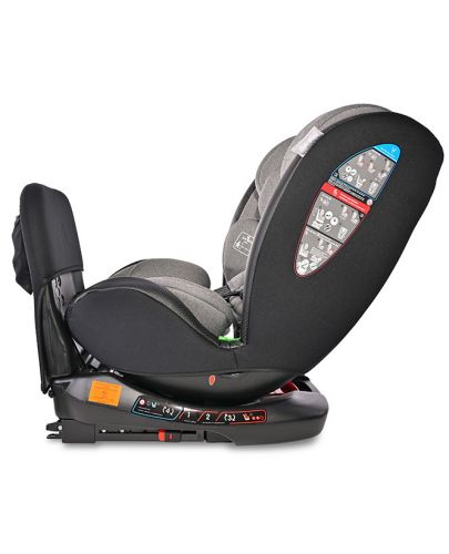 Столче за кола Lorelli - Ares, i-Size, IsoFix, 40-150 cm, Ginger - 4