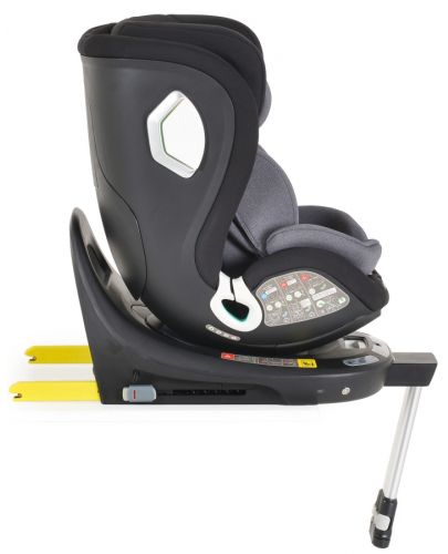 Столче за кола Cangaroo - i-Smart, i-Size, IsoFix, 40-150 cm, черно - 4