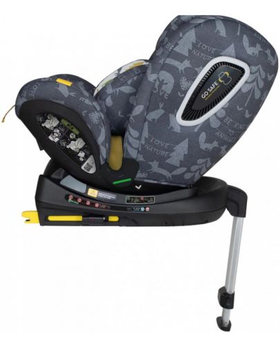Столче за кола Cosatto - All in All Rotate, 0-36 kg, с IsoFix, I-Size, Nature Trail Shadow - 9