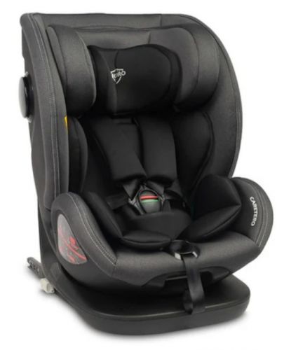 Столче за кола Caretero - Securo, i-Size, IsoFix, 40-150 cm, Grey - 1