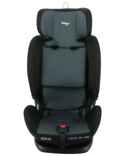 Столче за кола Migo - Isko, i-Size, с IsoFix, 76-150 cm, Grey - 1