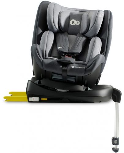 Столче за кола KinderKraft - XRIDER i-Size, 40-125 cm, Grey - 8