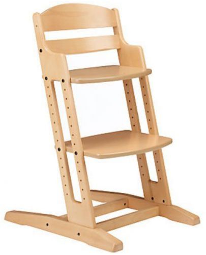 Столче за хранене BabyDan DanChair - High chair, Natural - 2