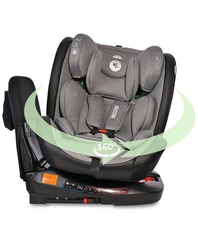 Столче за кола Lorelli - Ares, i-Size, IsoFix, 40-150 cm, Green - 3