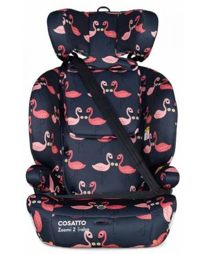 Столче за кола Cosatto - Zoomi 2 i-Size, 76-150 cm, Pretty Flamingo - 9
