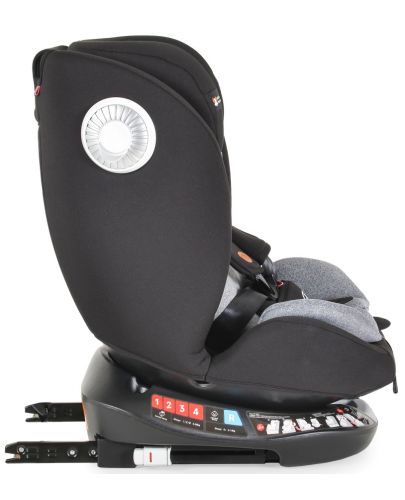 Стол за кола Moni - Nitro, IsoFix, i-Size, 40-150 cm, сив - 5