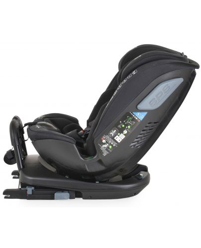 Стол за кола Cangaroo - Gravity, 360°, i-Size, с IsoFix , 40-150 cm, черен - 8