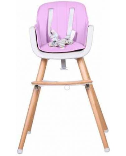 Столче за хранене 2 в 1 Buba Carino - Розово - 3