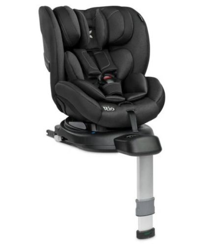 Столче за кола Caretero - Rio, IsoFix, i-Size, 40-105 cm, Black - 1