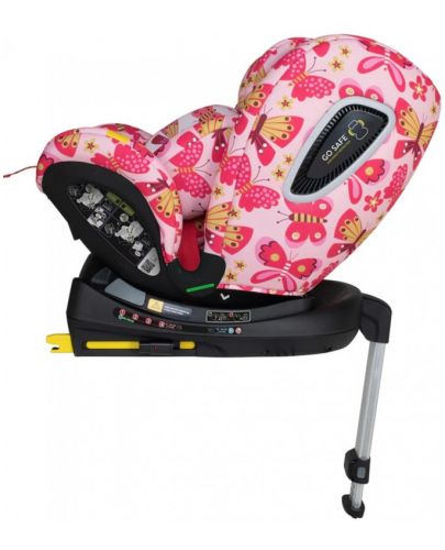 Столче за кола Cosatto - All in All Rotate, 0-36 kg, с IsoFix, I-Size, Flutterby Butterfly - 9