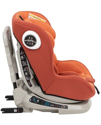 Столчета за кола Kikka Boo Twister - Оранжево, с IsoFix, 0-25 kg - 5